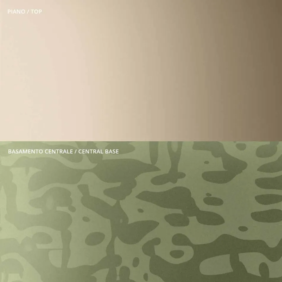 Table basse avec plateau carré en verre ou en métal Made in Italy - Anakin Viadurini