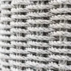 Table Conteneur de Jardin en Teck et Tressage Cordage - Arjuna Viadurini