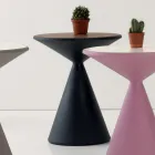 Table basse conteneur pour salon en polyéthylène Made in Italy - Acuto Viadurini