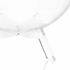 Table basse / récipient rond bleu Biffy, design moderne made in Italy Viadurini