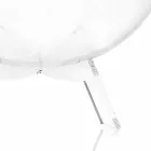 Table basse / ronde boîte noire Biffy, design moderne made in Italy Viadurini