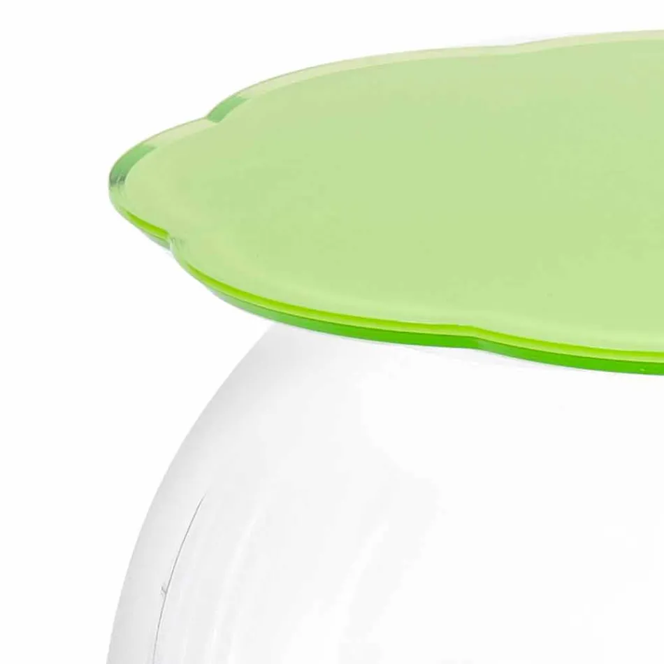 Café / vert récipient rond Biffy, design moderne made in Italy Viadurini