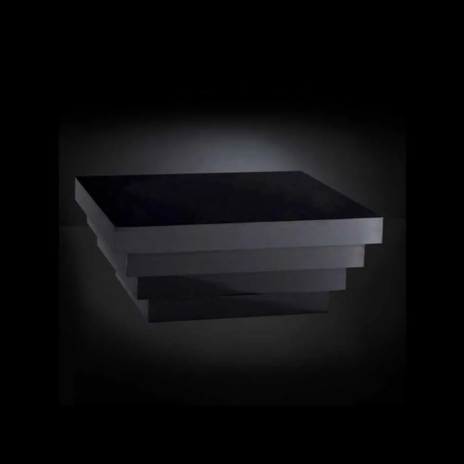 conception de la table à café Café Silhouette Cadeau fibre de bois Viadurini