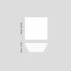 conception de la table à café Café Silhouette Cadeau fibre de bois Viadurini