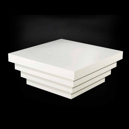 conception de la table à café Café Silhouette Cadeau fibre de bois Viadurini