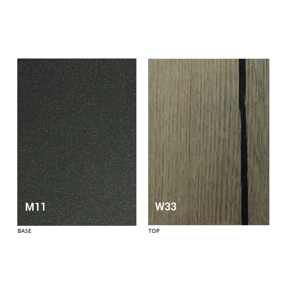 Table basse transformable de design en bois Made in Italy - Vincenzo Viadurini