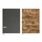 Table basse design transformable en bois Made in Italy - Vincenzo Viadurini