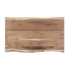 Table basse en bois et acier fait main Homemotion - Tancredi Viadurini