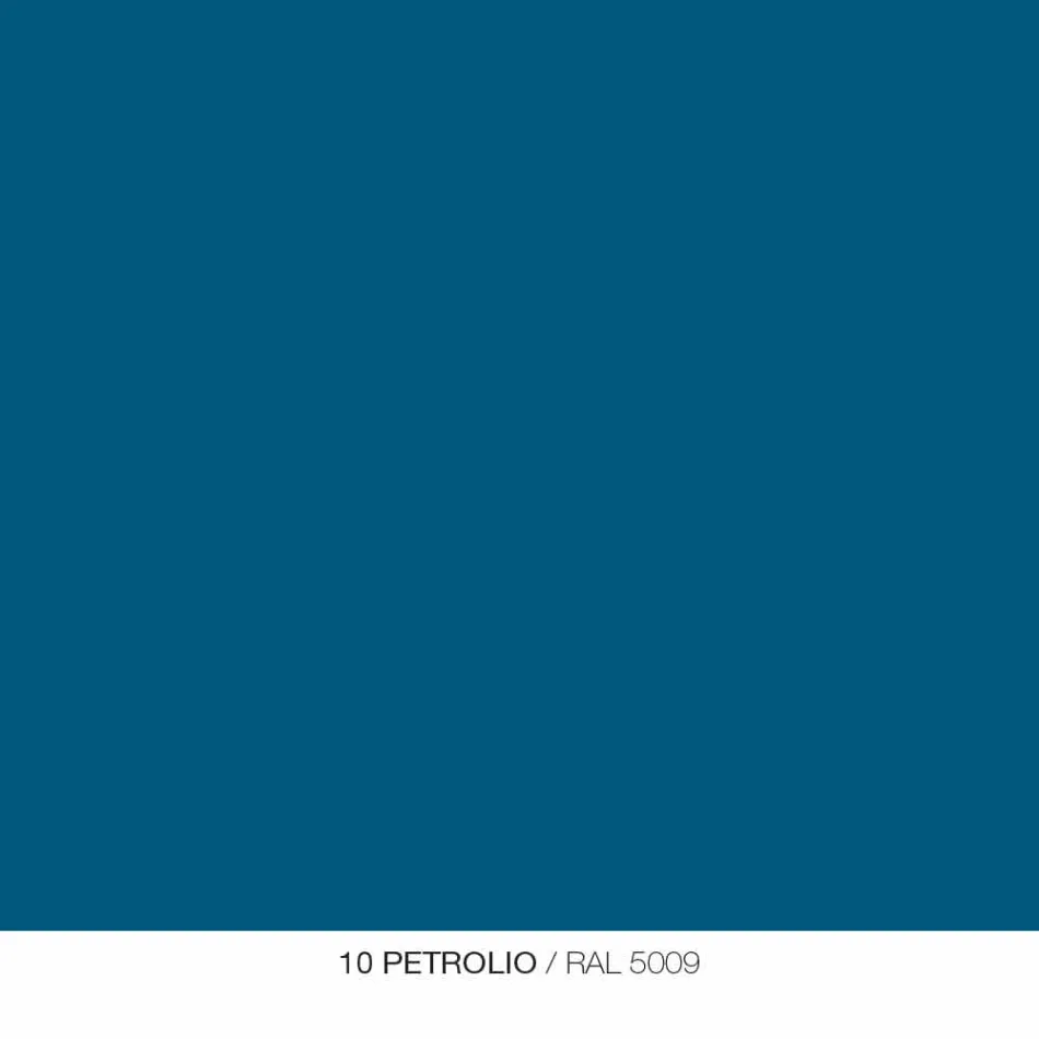 Table basse en métal coloré de design italien moderne - Yasmine Viadurini