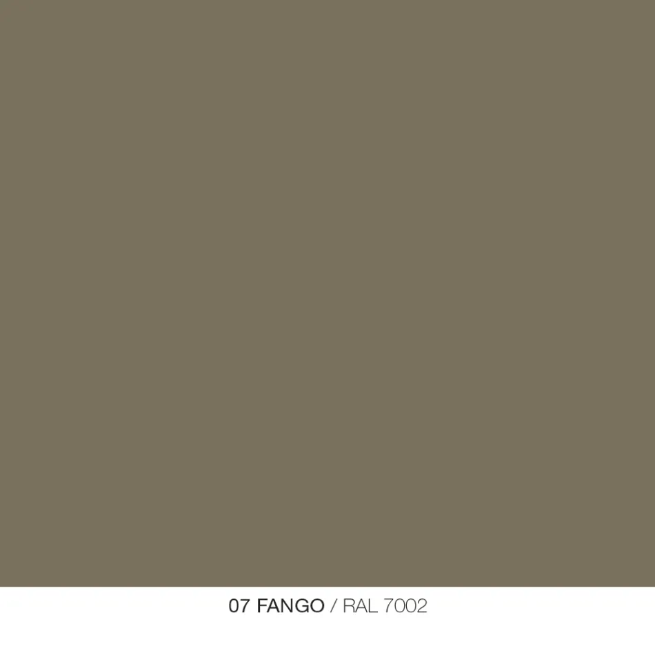 Table basse ronde en métal, design en différentes couleurs et 2 tailles - Olesya Viadurini