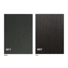 Table basse transformable moderne en bois et métal fabriquée en Italie - Fabio Viadurini