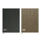 Table basse transformable moderne en bois et métal fabriquée en Italie - Fabio Viadurini