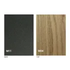 Table basse transformable moderne en bois et métal fabriquée en Italie - Fabio Viadurini