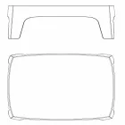 Table basse d'extérieur Solid by Vondom en polypropylène Viadurini