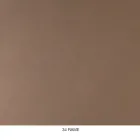 Table basse ronde en métal effet marbre de luxe et verre - Magali Viadurini