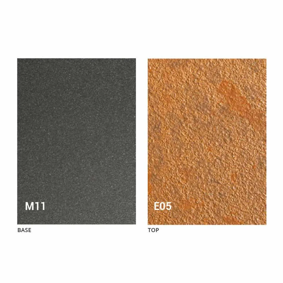 Table basse transformable avec plateau effet mortier Made in Italy - Romantique Viadurini