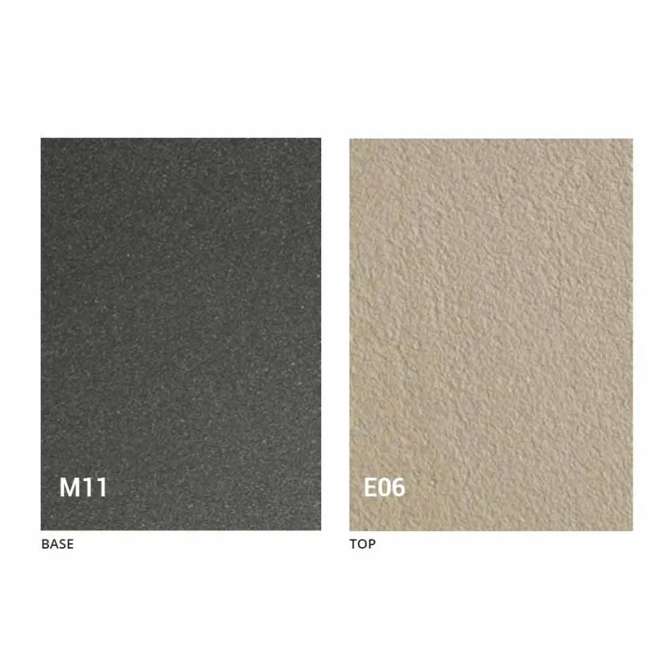 Table basse transformable avec plateau effet mortier Made in Italy - Romantique Viadurini