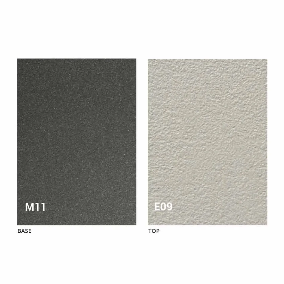 Table basse transformable avec plateau effet mortier Made in Italy - Romantique Viadurini