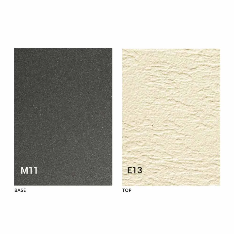 Table basse transformable avec plateau effet mortier Made in Italy - Romantique Viadurini