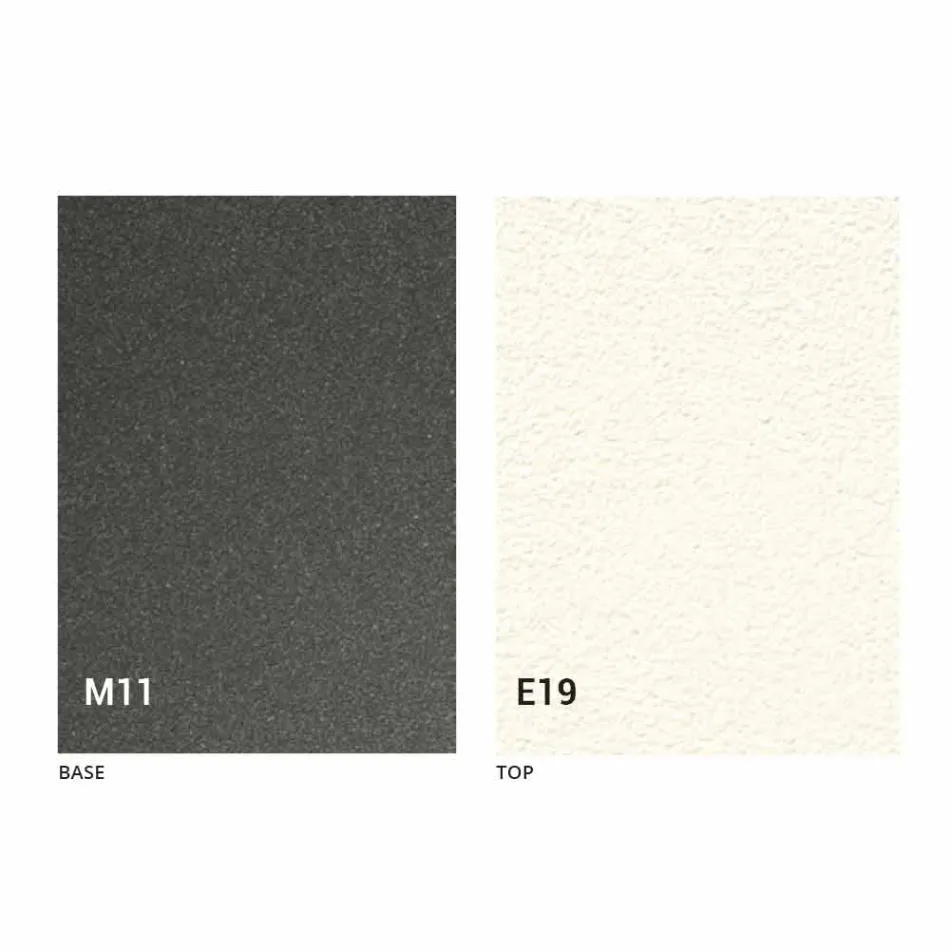 Table basse transformable avec plateau effet mortier Made in Italy - Romantique Viadurini