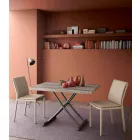 Table basse convertible en table de cuisine design Made in Italy - Genio Viadurini