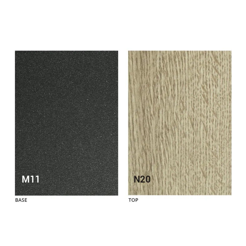 Table basse transformable en table de cuisine, design Made in Italy - Genio Viadurini