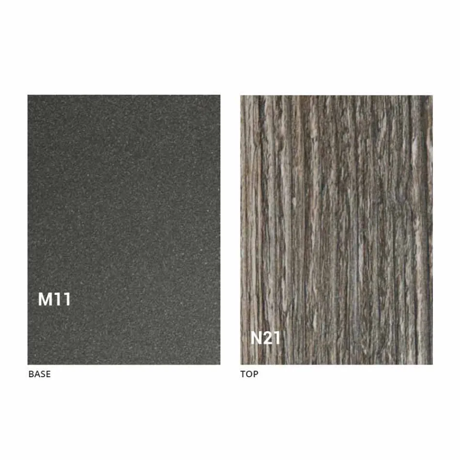 Table basse convertible en table de cuisine design Made in Italy - Genio Viadurini