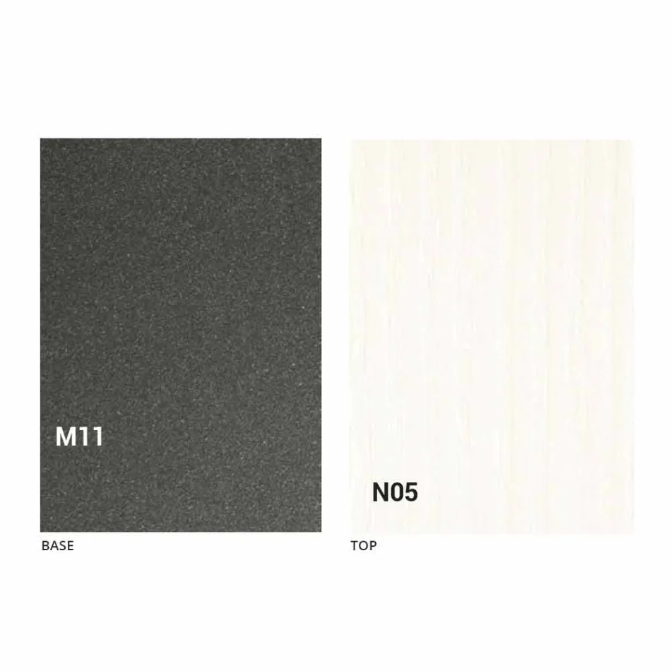 Table basse convertible en table de cuisine design Made in Italy - Genio Viadurini