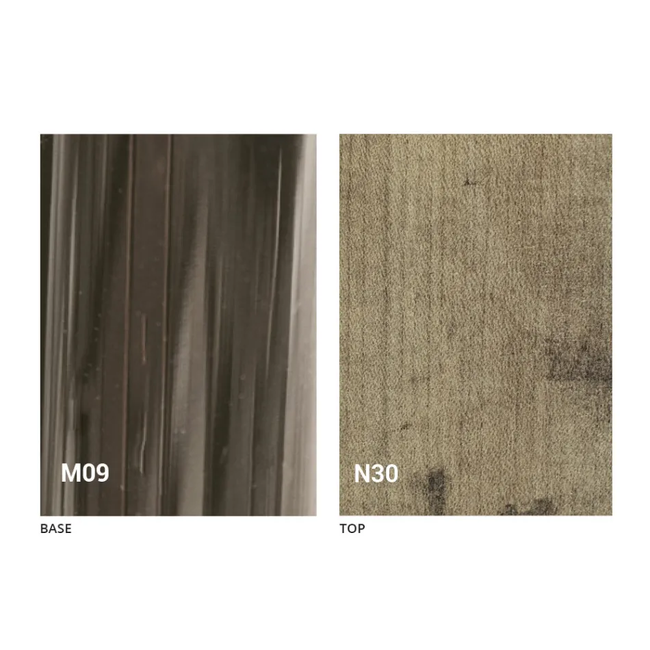 Table basse transformable moderne en bois et métal fabriquée en Italie - Gabri Viadurini