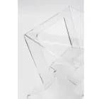 Table Basse en Plexiglas Transparent Intérieur ou Extérieur - Platano Viadurini