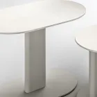 Table basse d'extérieur en aluminium et acier fabriquée en Italie - Plinto by Varaschin Viadurini