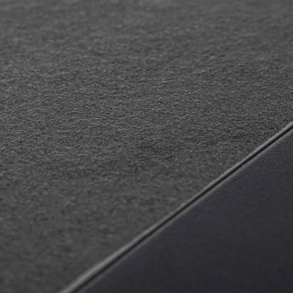 Table basse d'extérieur avec base en aluminium et plateau en céramique - Maino Viadurini