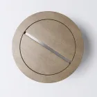 Table basse d'extérieur en bois de teck fabriquée en Italie - Briga Viadurini