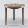 Table basse d'extérieur en bois de teck fabriquée en Italie - Briga
