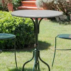 Table basse d'extérieur en pierre fabriquée à la main en Italie - Livigno Viadurini