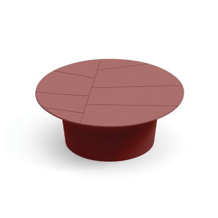 Table basse d'extérieur en polyéthylène disponible en plusieurs couleurs - Serviette Viadurini