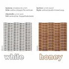 Table pour l&#39;extérieur entièrement en main tressé en polyéthylène Matt Viadurini