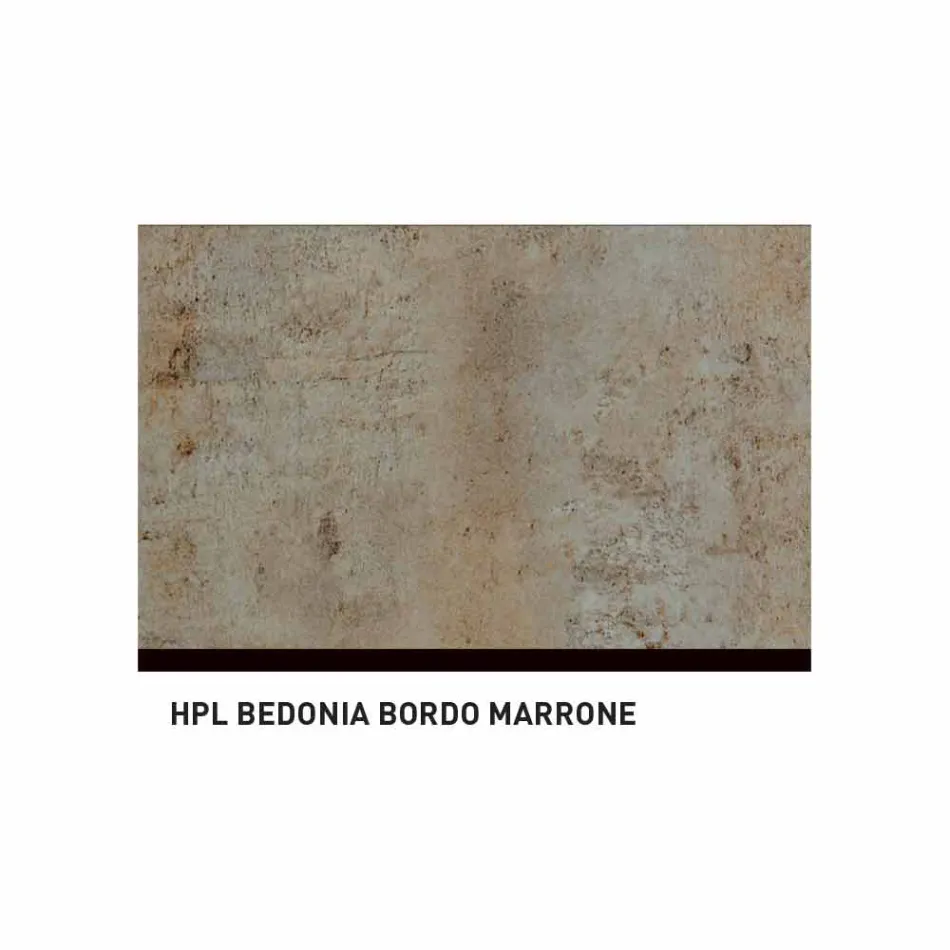 Table basse d'extérieur design Varaschin System en aluminium peint Viadurini