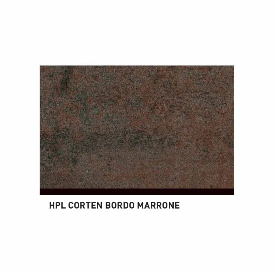 Table basse d'extérieur design Varaschin System en aluminium peint Viadurini