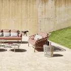 Base de table basse de jardin en aluminium Made in Italy - Emma by Varaschin Viadurini