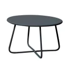 Table basse de jardin en acier galvanisé Made in Italy - Brienne Viadurini