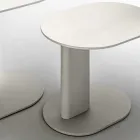 Table basse de jardin en aluminium fabriquée en Italie - Plinto by Varaschin Viadurini