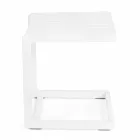 Table basse de jardin Homemotion en aluminium peint, 2 pièces - Rodric Viadurini