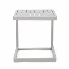 Table basse de jardin Homemotion en aluminium peint, 2 pièces - Rodric Viadurini