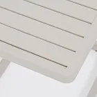 Table basse de jardin en aluminium peint, Homemotion, 2 pièces - Rodric Viadurini