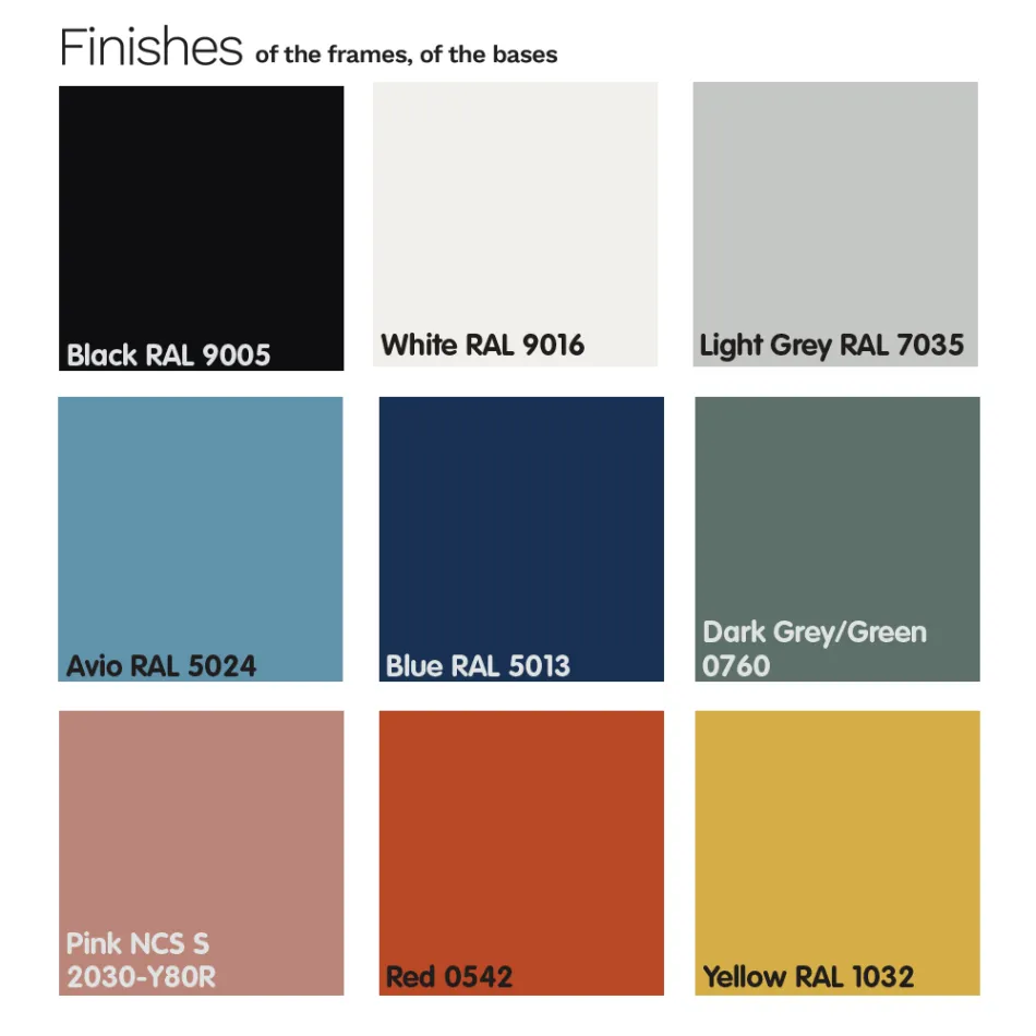 Table basse de jardin en Hpl et métal peint Made in Italy - Guerrino Viadurini