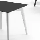 Table basse de jardin en HPL et polyéthylène Made in Italy - Rizia Viadurini