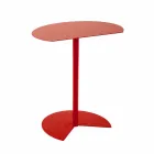 Table basse de jardin en métal coloré de conception moderne en 3 tailles - Cettina Viadurini