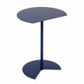 Table basse de jardin en métal coloré de conception moderne en 3 tailles - Cettina