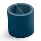 Table basse de jardin en polyéthylène avec conteneur Made in Italy - Stracco Viadurini